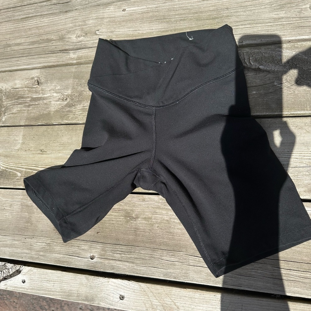 Old Navy Black Bike Shorts with Moisture-Wicking Fabric